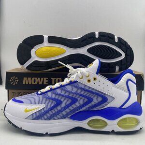 Nike AIR MAX TW🔥New Men's White/Blue Training Gym Shoes DQ3984-100